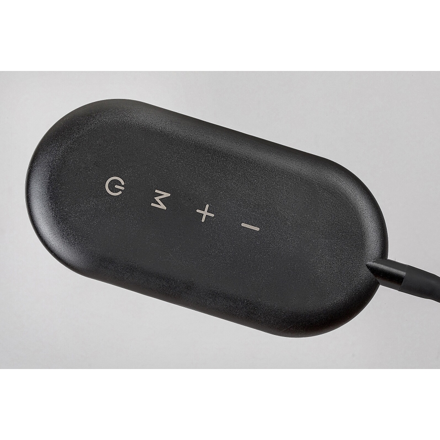 Rabalux - Светодиодный сенсорный торшер с регулированием яркости LED/10W/230V 3000-6000K черный