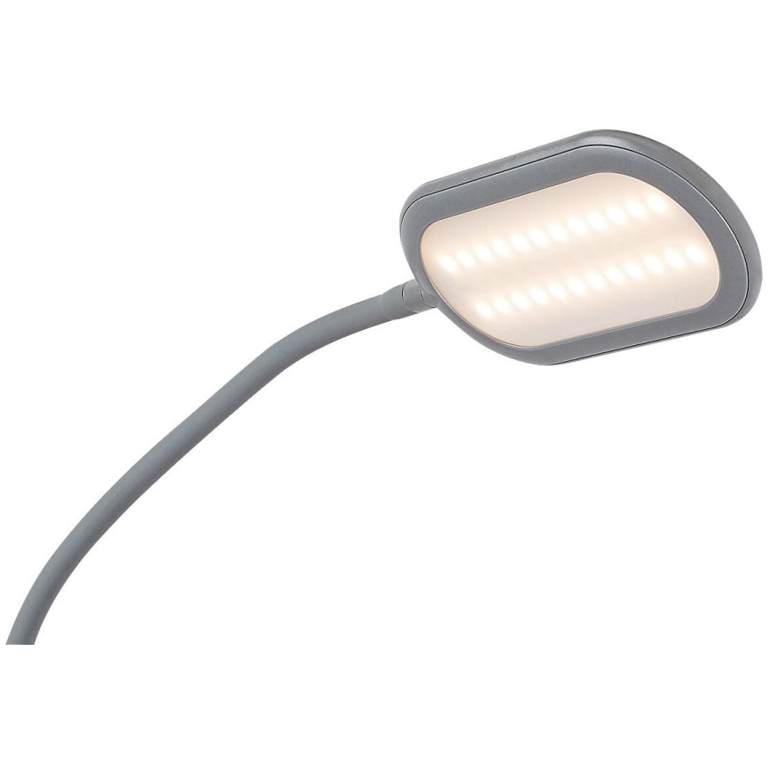Rabalux - Світлодіодний сенсорний торшер з регулюванням яскравості LED/10W/230V 3000-6000K сірий
