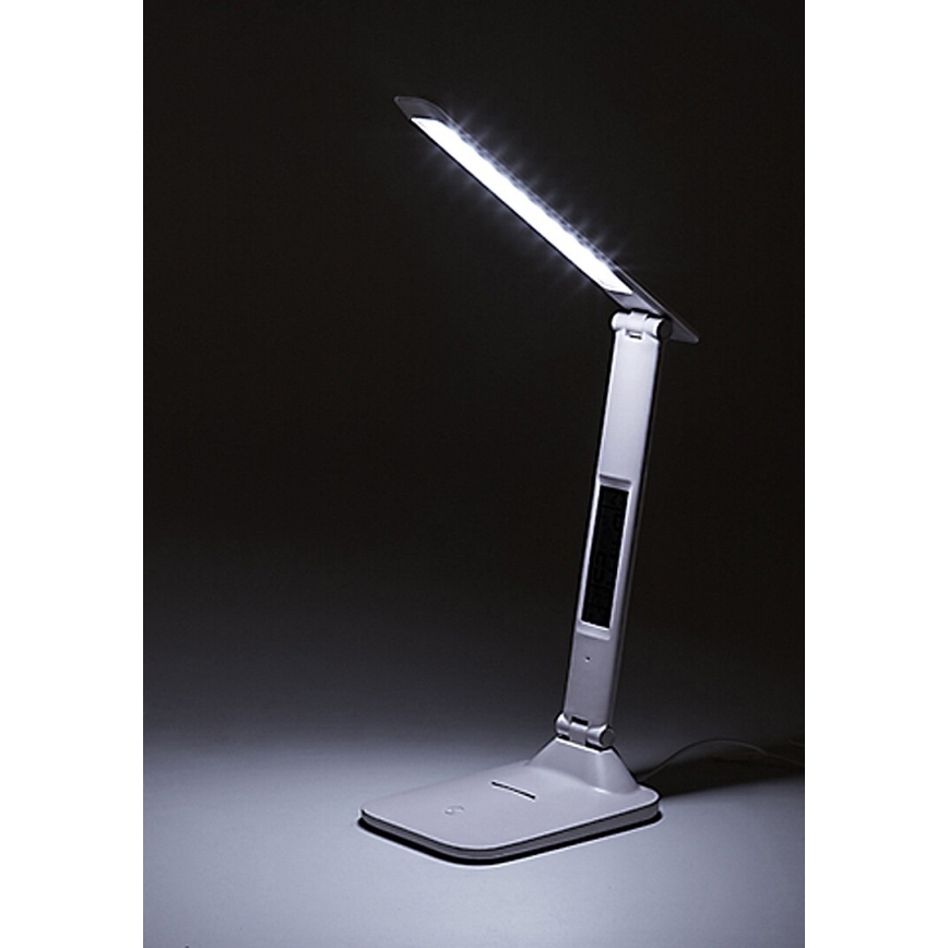 Rabalux - Светодиодная настольная лампа с дисплеем и регулированием яркости LED/5W/5V 3000-6000K
