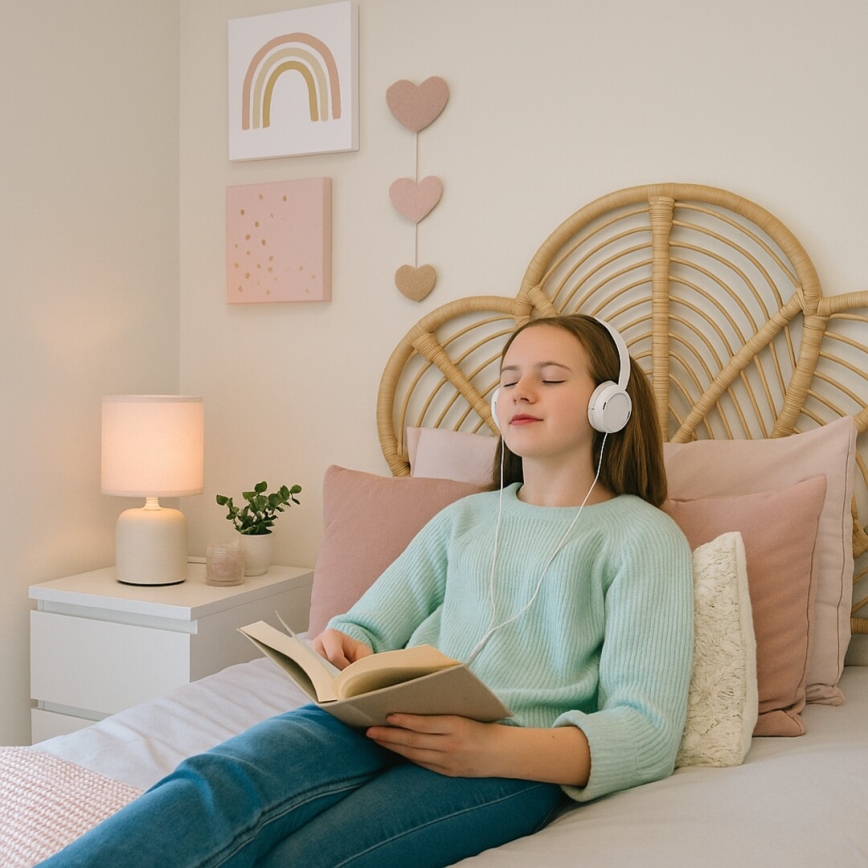 Rabalux - Настільна лампа 1xE14/40W/230V рожева