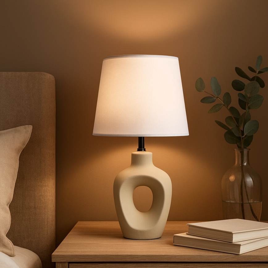 Rabalux - Настільна лампа 1xE14/25W/230V бежевого кольору