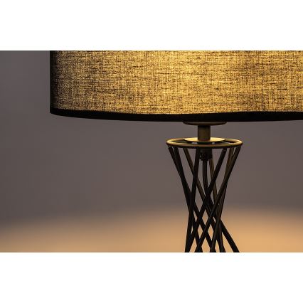 Rabalux - Настільна лампа 1xE27/40W/230V чорна