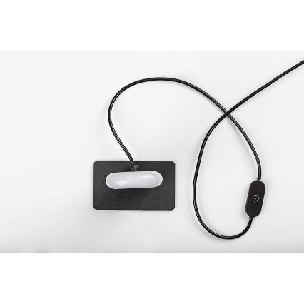 Rabalux - Светодиодная настольная лампа с регулированием яркости LED/15W/230V 3000/4000K черный