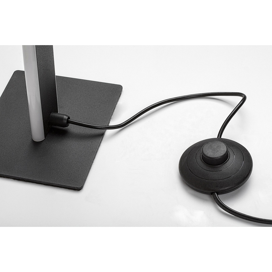 Rabalux - LED Торшер з регулюванням яскравості LED/33W/230V 3000/4000K чорний