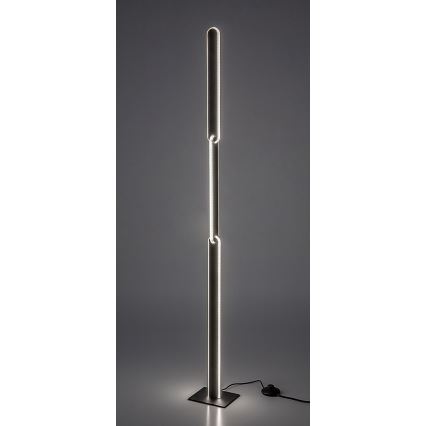 Rabalux - Светодиодный торшер с регулированием яркости LED/33W/230V 3000/4000K черный