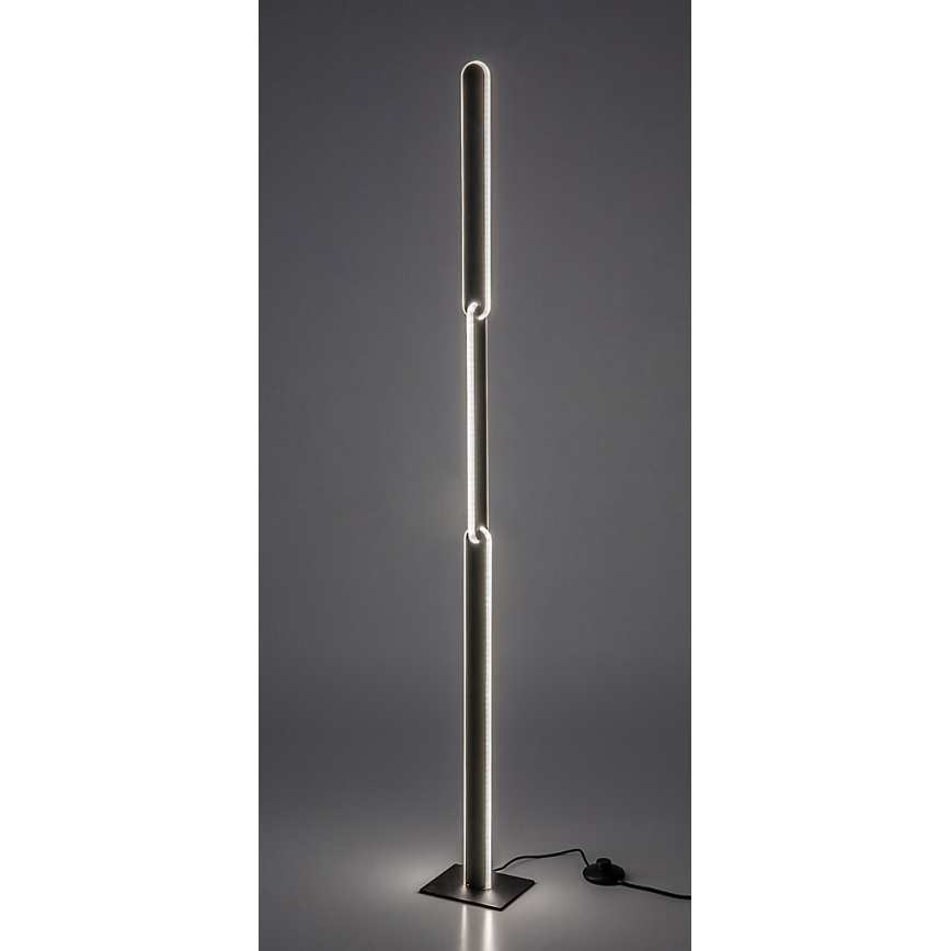 Rabalux - Светодиодный торшер с регулированием яркости LED/33W/230V 3000/4000K черный