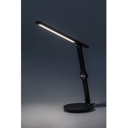 Rabalux - Сенсорна настільна LED лампа з регулюванням яскравості з дисплеєм LED/9W/230V 3000/4000/6500K