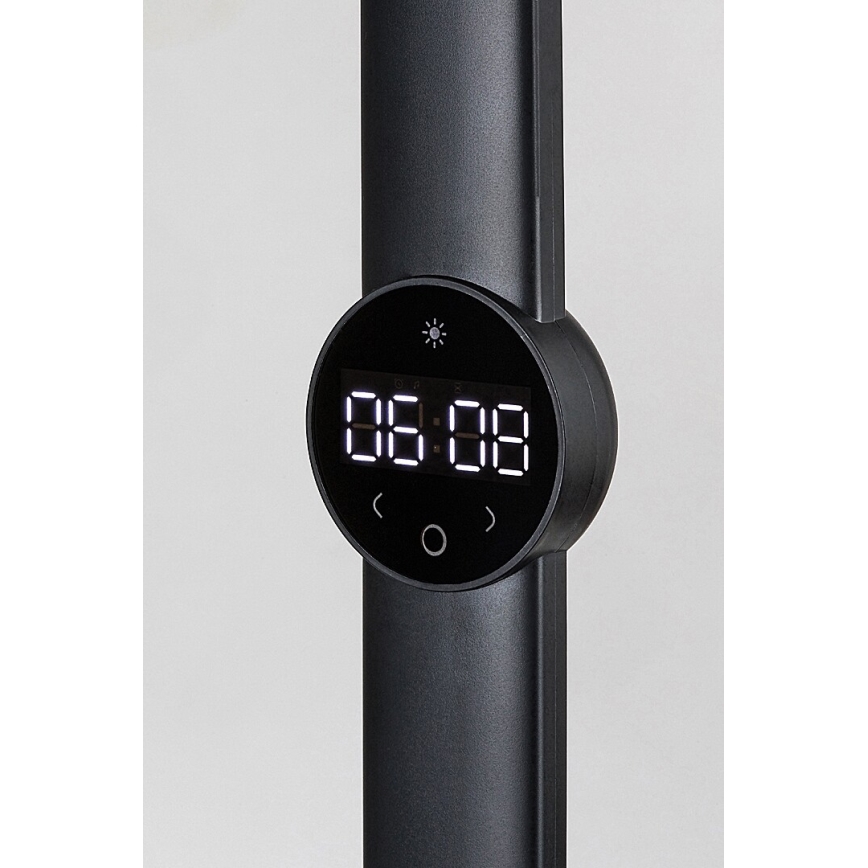 Rabalux - Сенсорна настільна LED лампа з регулюванням яскравості з дисплеєм LED/9W/230V 3000/4000/6500K