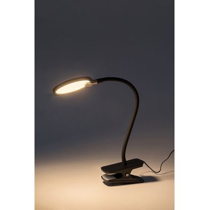Rabalux - Настільна LED лампа з регулюванням яскравості з затискачем LED/7W/230V 3000K