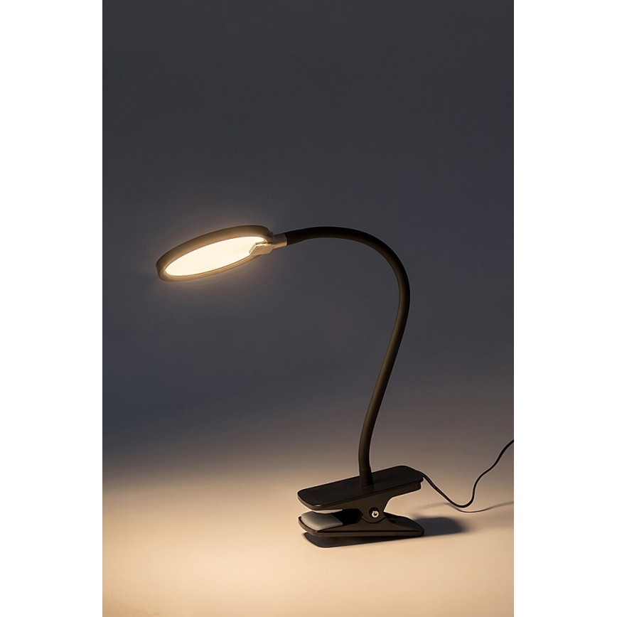 Rabalux - Настільна LED лампа з регулюванням яскравості з затискачем LED/7W/230V 3000K