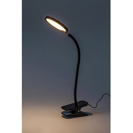 Rabalux - Настільна LED лампа з регулюванням яскравості з затискачем LED/7W/230V 3000K