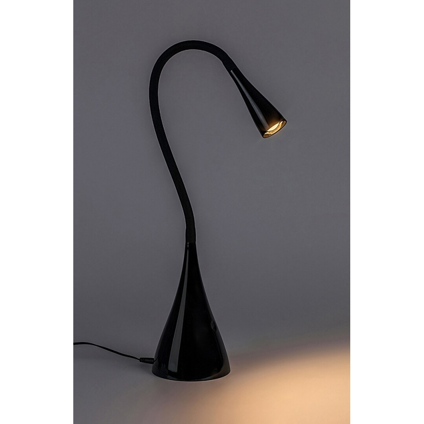 Rabalux - Сенсорна настільна LED лампа з регулюванням яскравості LED/4W/230V 3000K чорний