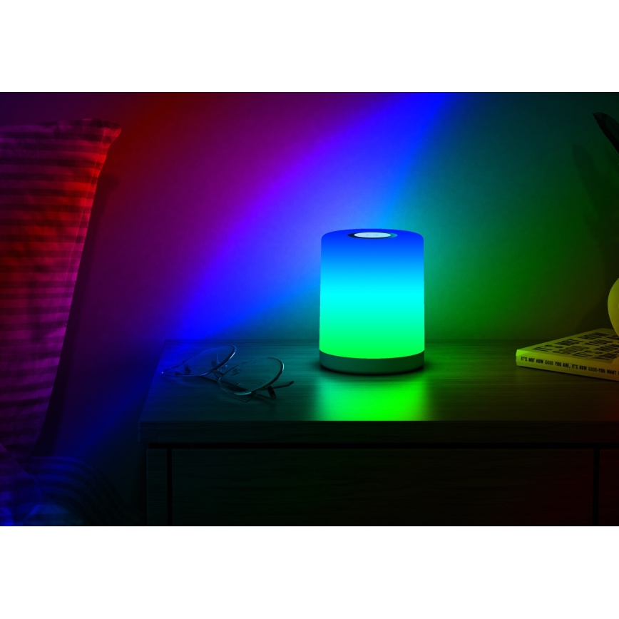 Rabalux - LED RGB Акумуляторна настільна лампа LED/0,8W/5V 1800mAh