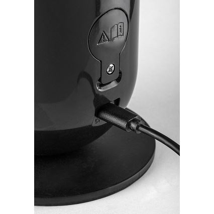 Rabalux - LED RGB Настільна лампа з регулюванням яскравості LED/5W/230V чорний
