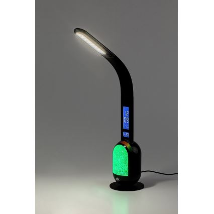 Rabalux - LED RGB Настільна лампа з регулюванням яскравості LED/5W/230V чорний