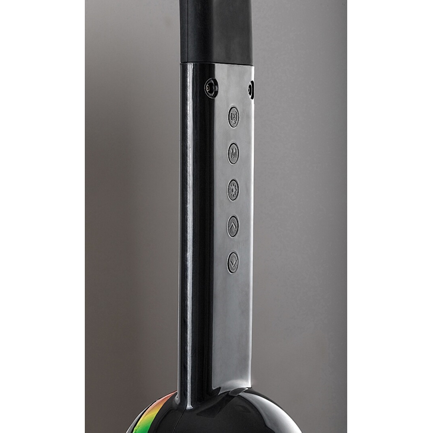 Rabalux - Светодиодная настольная RGB-лампа с регулированием яркости LED/5W/230V черный