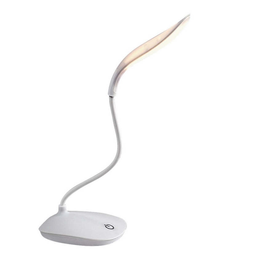 Rabalux - Настільна гнучка LED лампа з регулюванням яскравості LED/2W/5V білий