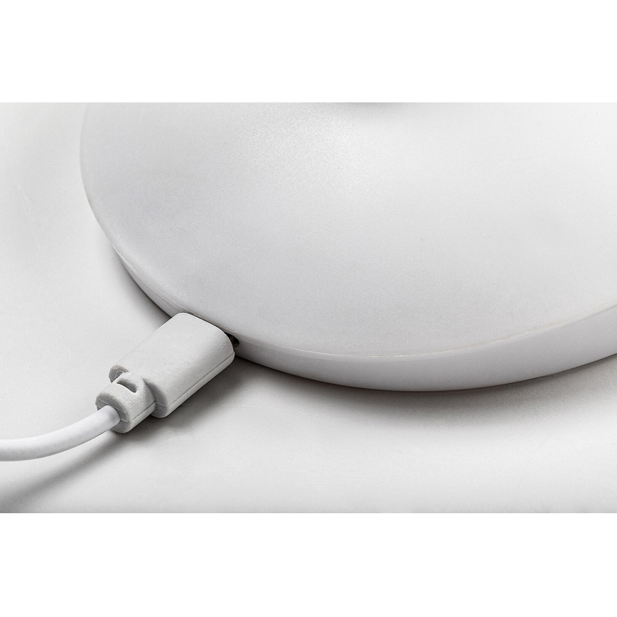 Rabalux - Настільна гнучка LED лампа з регулюванням яскравості LED/2W/5V білий