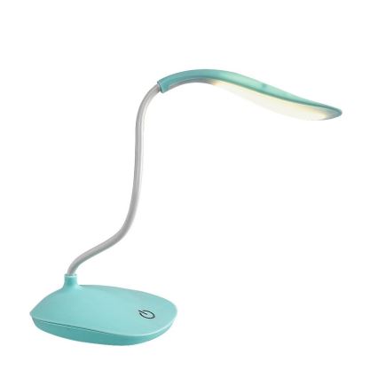 Rabalux - Светодиодная гибкая настольная лампа с регулированием яркости LED/2W/5V синий