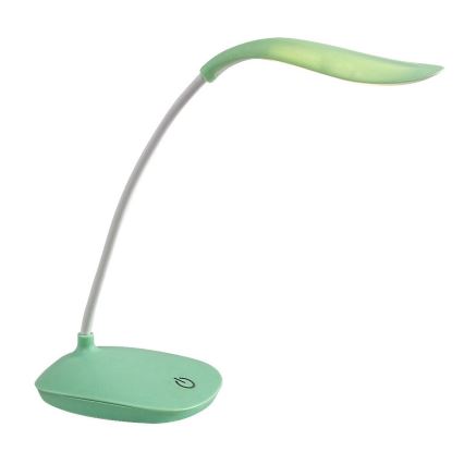 Rabalux - Светодиодная гибкая настольная лампа с регулированием яркости LED/2W/5V зеленый