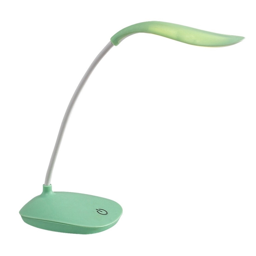 Rabalux - Светодиодная гибкая настольная лампа с регулированием яркости LED/2W/5V зеленый
