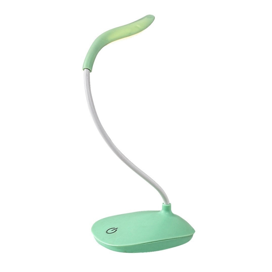 Rabalux - Светодиодная гибкая настольная лампа с регулированием яркости LED/2W/5V зеленый