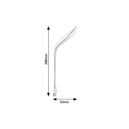Rabalux - Светодиодная гибкая USB лампа LED/2W/5V