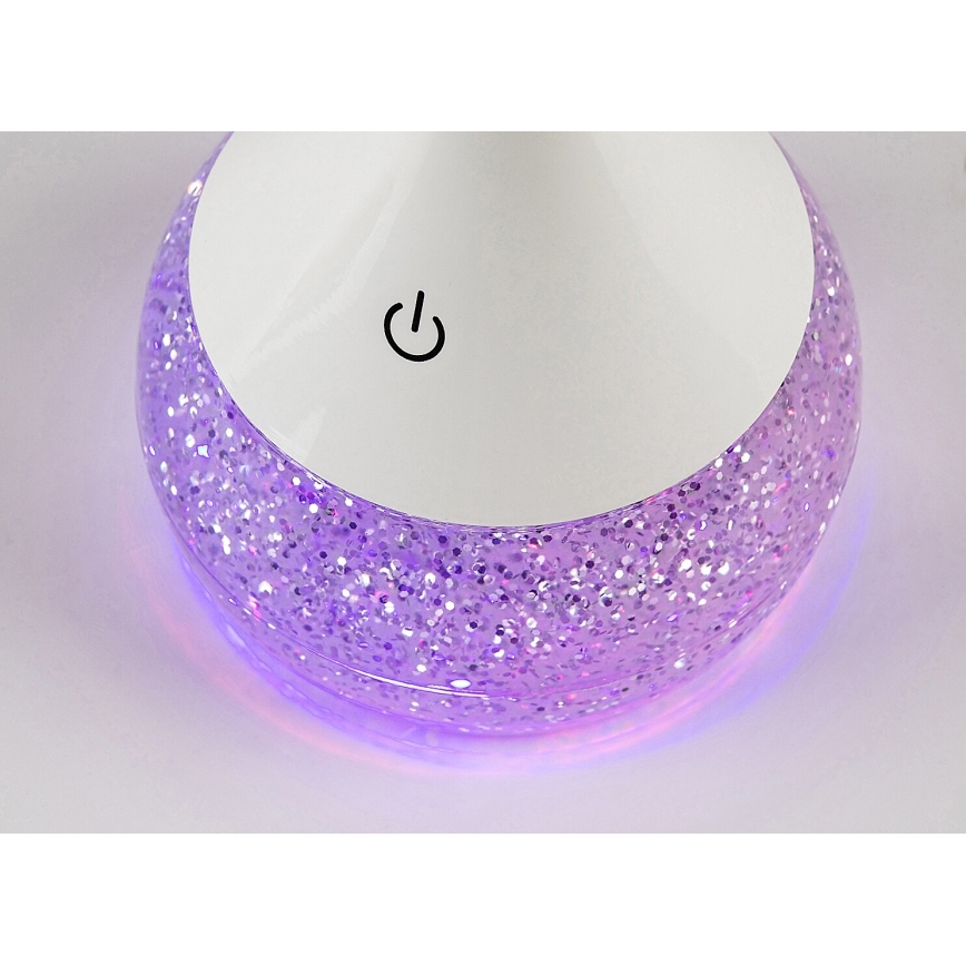 Rabalux - LED RGB Настільна лампа з регулюванням яскравості LED/4W/230V білий