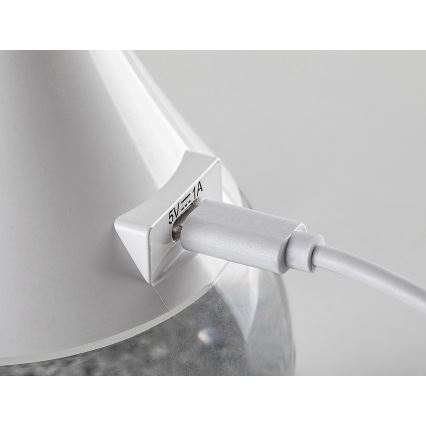 Rabalux - LED RGB Настільна лампа з регулюванням яскравості LED/4W/230V білий