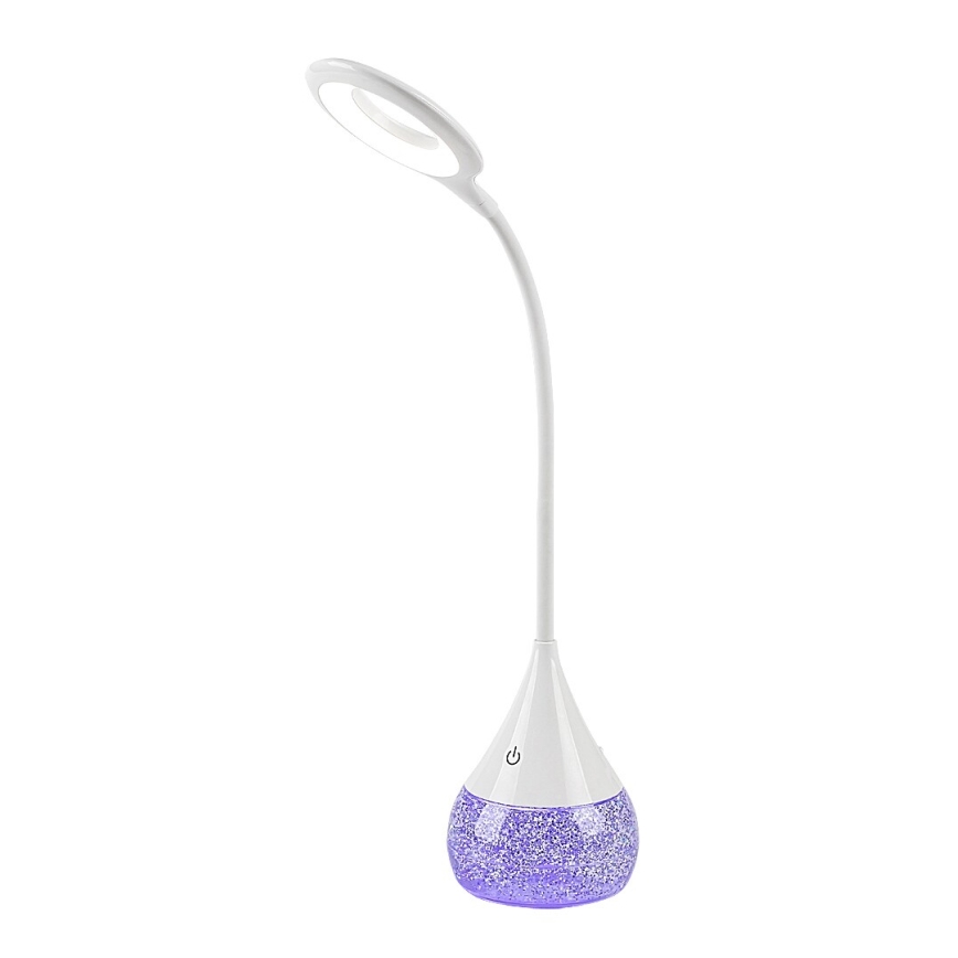 Rabalux - LED RGB Настільна лампа з регулюванням яскравості LED/4W/230V білий