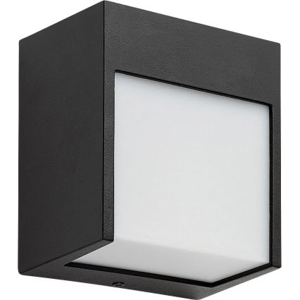 Rabalux - Вуличний настінний LED світильник LED/12W/230V чорний IP54