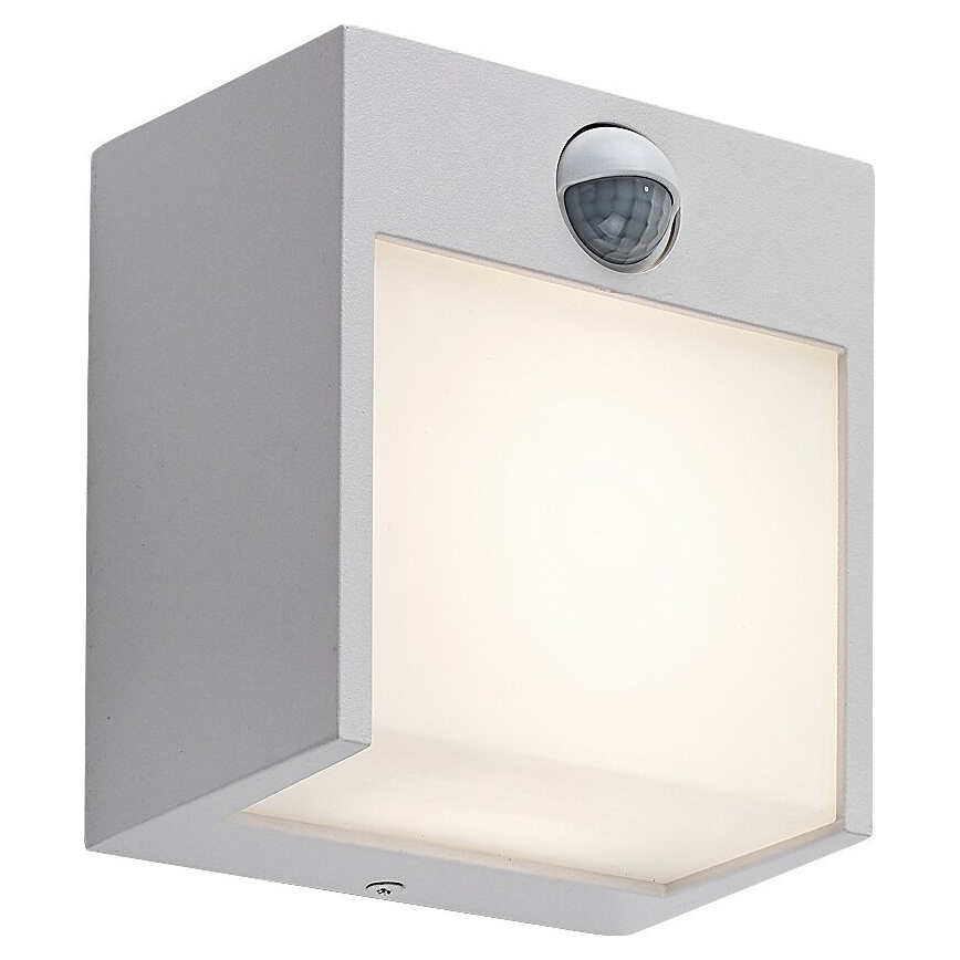 Rabalux - Вуличний настінний LED світильник з датчиком LED/12W/230V білий IP44