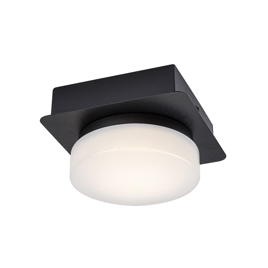 Rabalux - Светодиодный потолочный светильник для ванной комнаты LED/5W/230V IP44 4000K черный