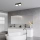 Rabalux - Светодиодный потолочный светильник для ванной комнаты 2xLED/5,5W/230V IP44 черный