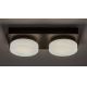Rabalux - Світлодіодний стельовий світильник для ванної кімнати 2xLED/5,5W/230V IP44 чорний