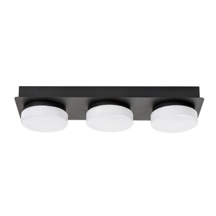 Rabalux - Светодиодный потолочный светильник для ванной комнаты 3xLED/6W/230V IP44 черный