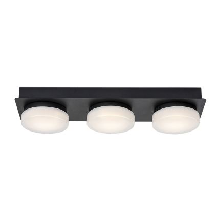 Rabalux - Светодиодный потолочный светильник для ванной комнаты 3xLED/6W/230V IP44 черный