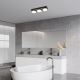 Rabalux - Светодиодный потолочный светильник для ванной комнаты 3xLED/6W/230V IP44 черный