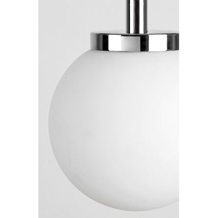 Rabalux - Подвесная люстра для ванной комнаты 1xE14/40W/230V IP44 блестящий хром