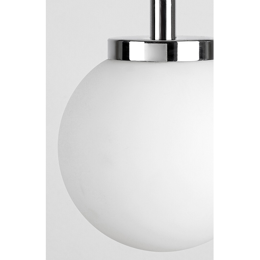 Rabalux - Подвесная люстра для ванной комнаты 1xE14/40W/230V IP44 блестящий хром