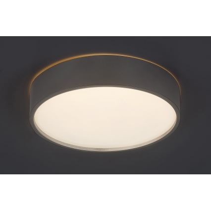 Rabalux - Светодиодный потолочный светильник LED/18W/230V IP44 4000K серебристый диаметр 28 см