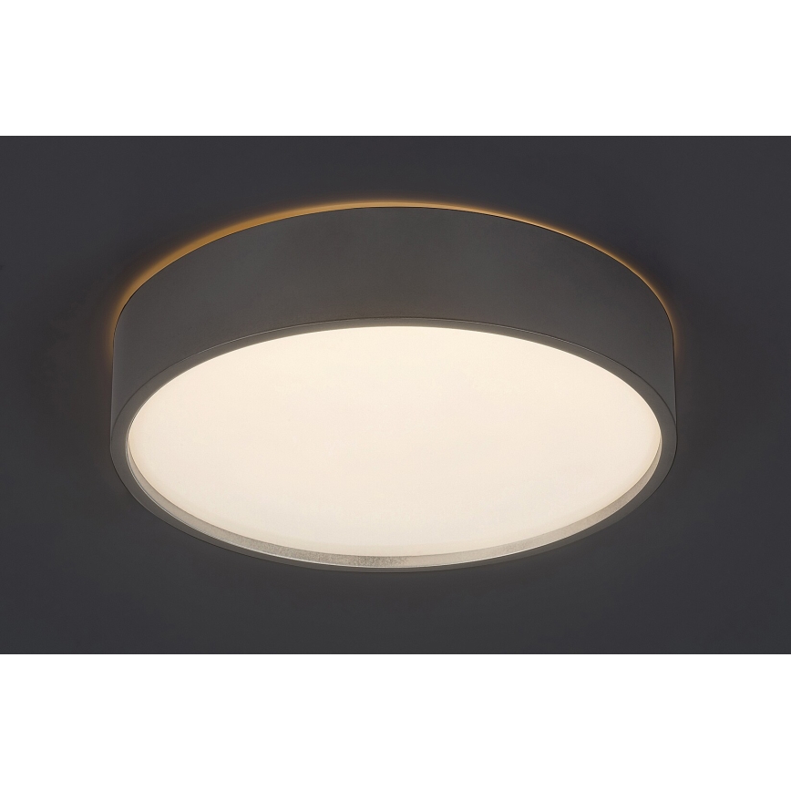 Rabalux - Светодиодный потолочный светильник LED/18W/230V IP44 4000K серебристый диаметр 28 см