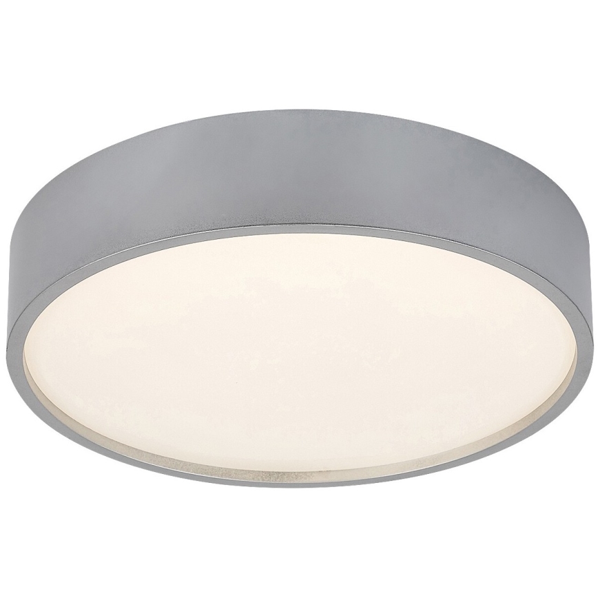 Rabalux - Светодиодный потолочный светильник LED/18W/230V IP44 4000K серебристый диаметр 28 см