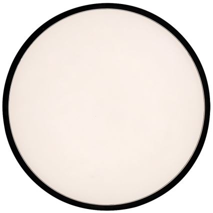 Rabalux - Світильник стельовий LED з сенсором LED/19W/230V IP44 4000K діам. 28,5 см чорний