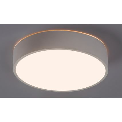 Rabalux - Світлодіодний стельовий світильник з датчиком LED/19W/230V IP44 4000K діаметр 28,5 cm білий