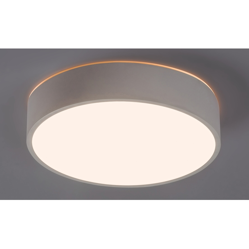 Rabalux - Світлодіодний стельовий світильник з датчиком LED/19W/230V IP44 4000K діаметр 28,5 cm білий