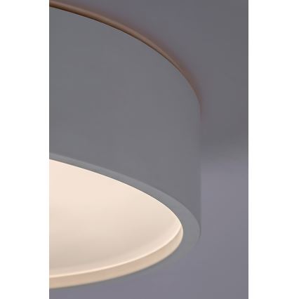 Rabalux - Світлодіодний стельовий світильник з датчиком LED/19W/230V IP44 4000K діаметр 28,5 cm білий