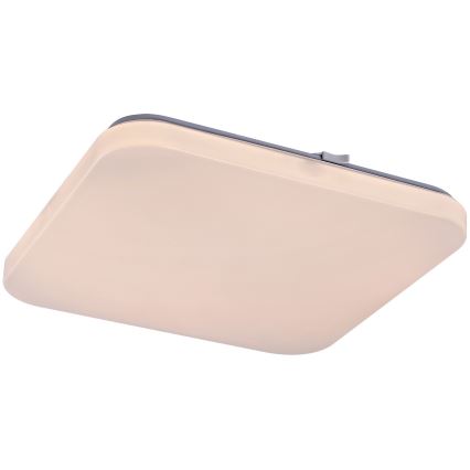 Rabalux - стельовий світильник LED із датчиком, 12 Вт/230 В, 4000 К, 28×28 см