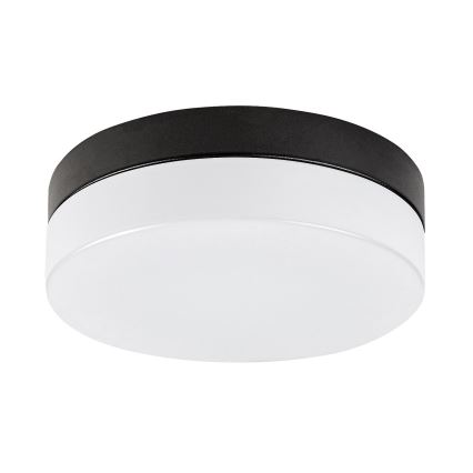 Rabalux - Світлодіодний стельовий світильник для ванної кімнати LED/15W/230V IP44 4000K діаметр 23 см чорний