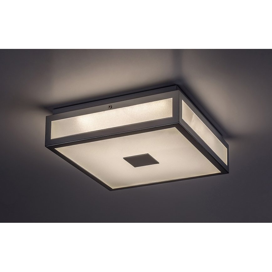 Rabalux - Світлодіодний стельовий світильник для ванної кімнати LED/24W/230V IP44 4000K 40x40 см білий